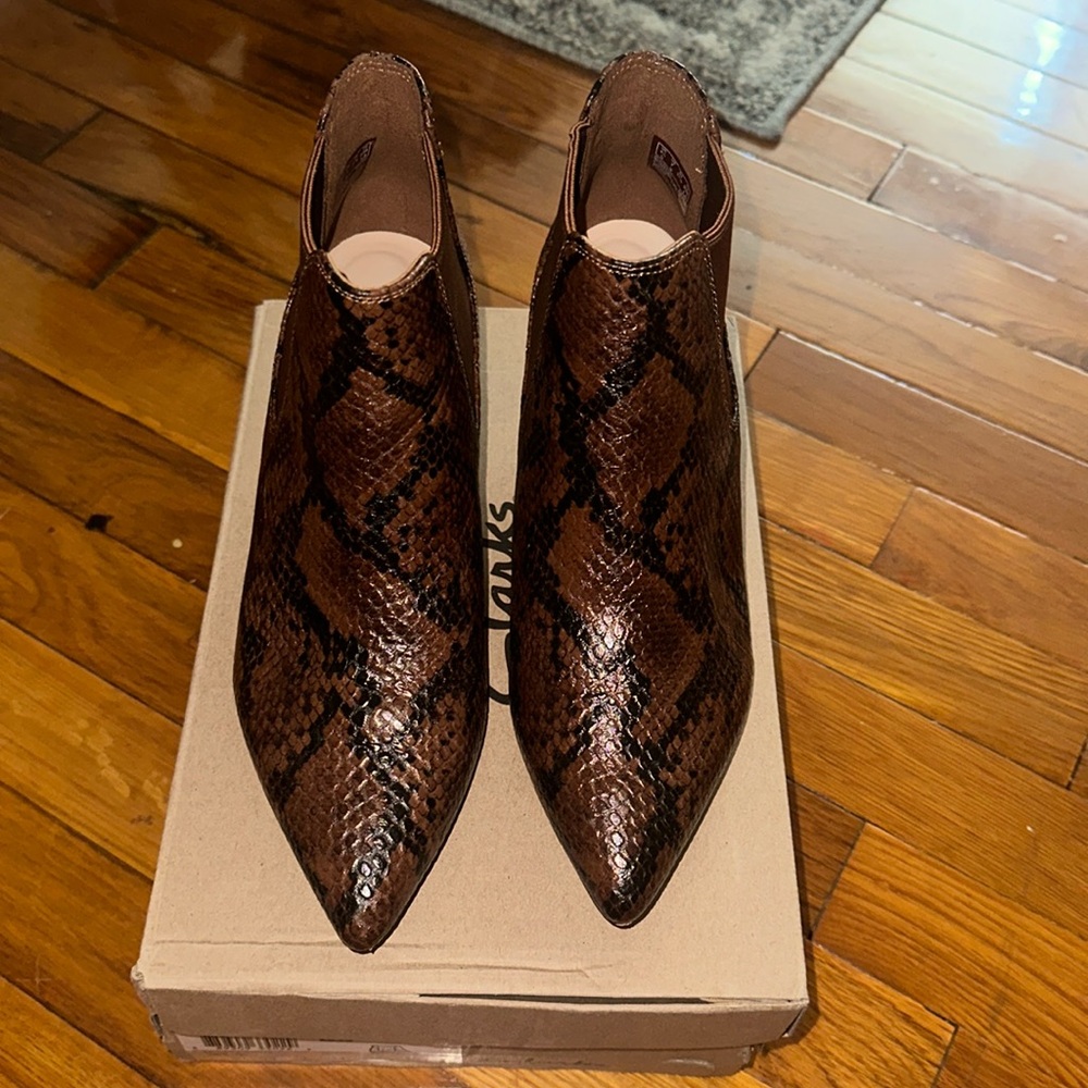 Clarks booties